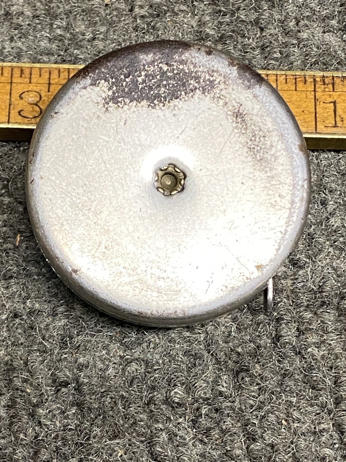 Vintage Monitor No. 206 Tape Measure with Chromium Case