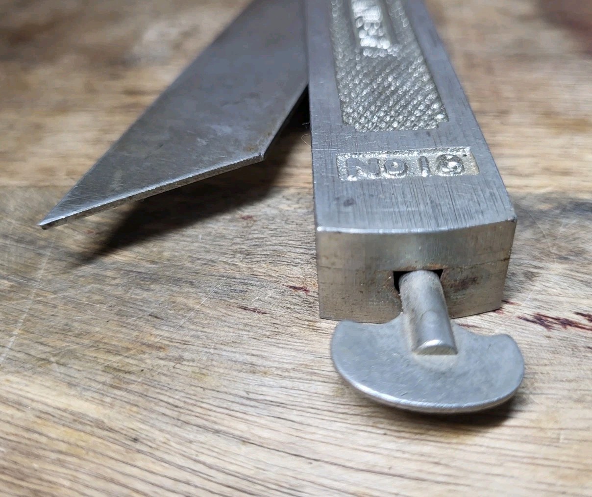 Stanley Sliding Bevel No 18 ~ 8 inch Vintage Made in USA ~ Nice