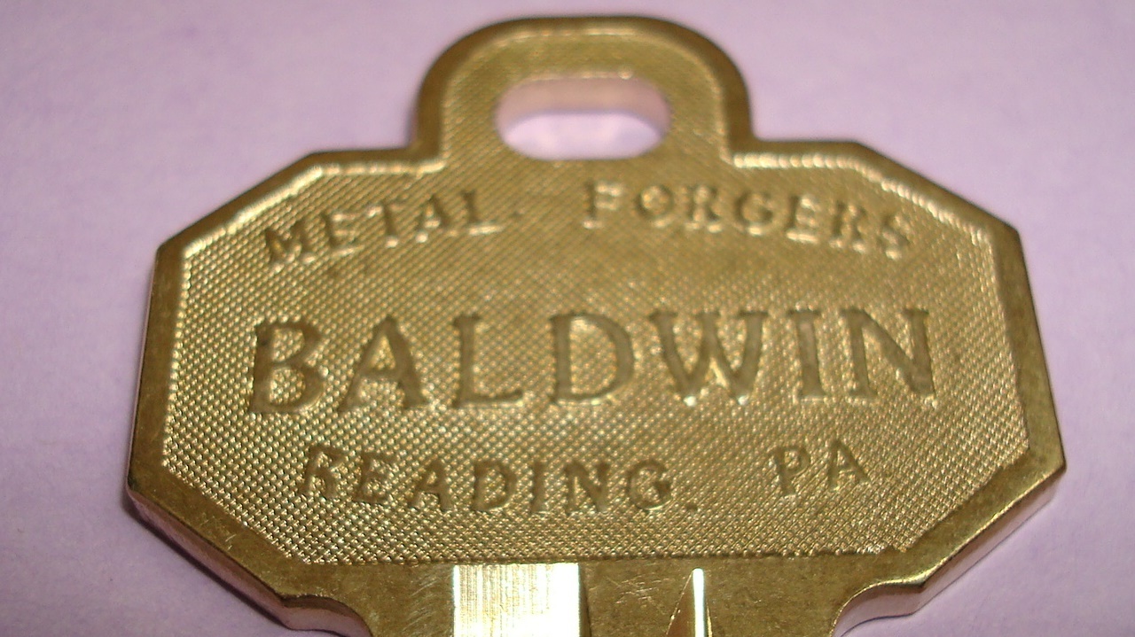 🔑 2 Brand New UNCUT BALDWIN 6 PIN KEY BLANKS Model BAL8336152 (2 Keys Total)