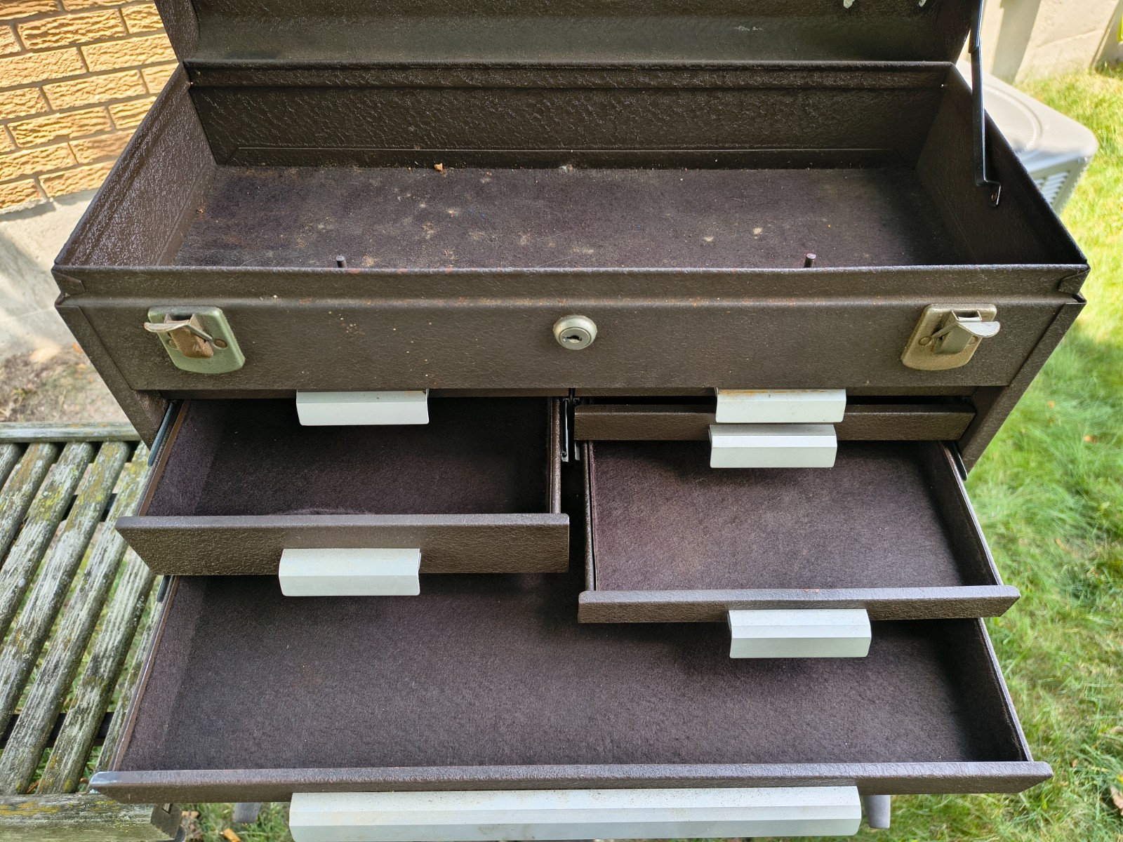 KENNEDY 520 Toolbox 7 Drawer Machinist Tool Box Chest