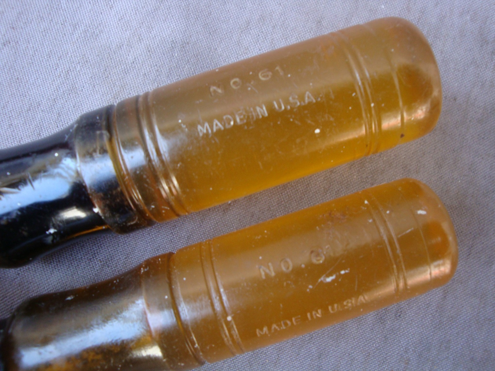 Vintage 1930’s Stanley No.61 5/8″ Thin-Butt Chisels Stanloid