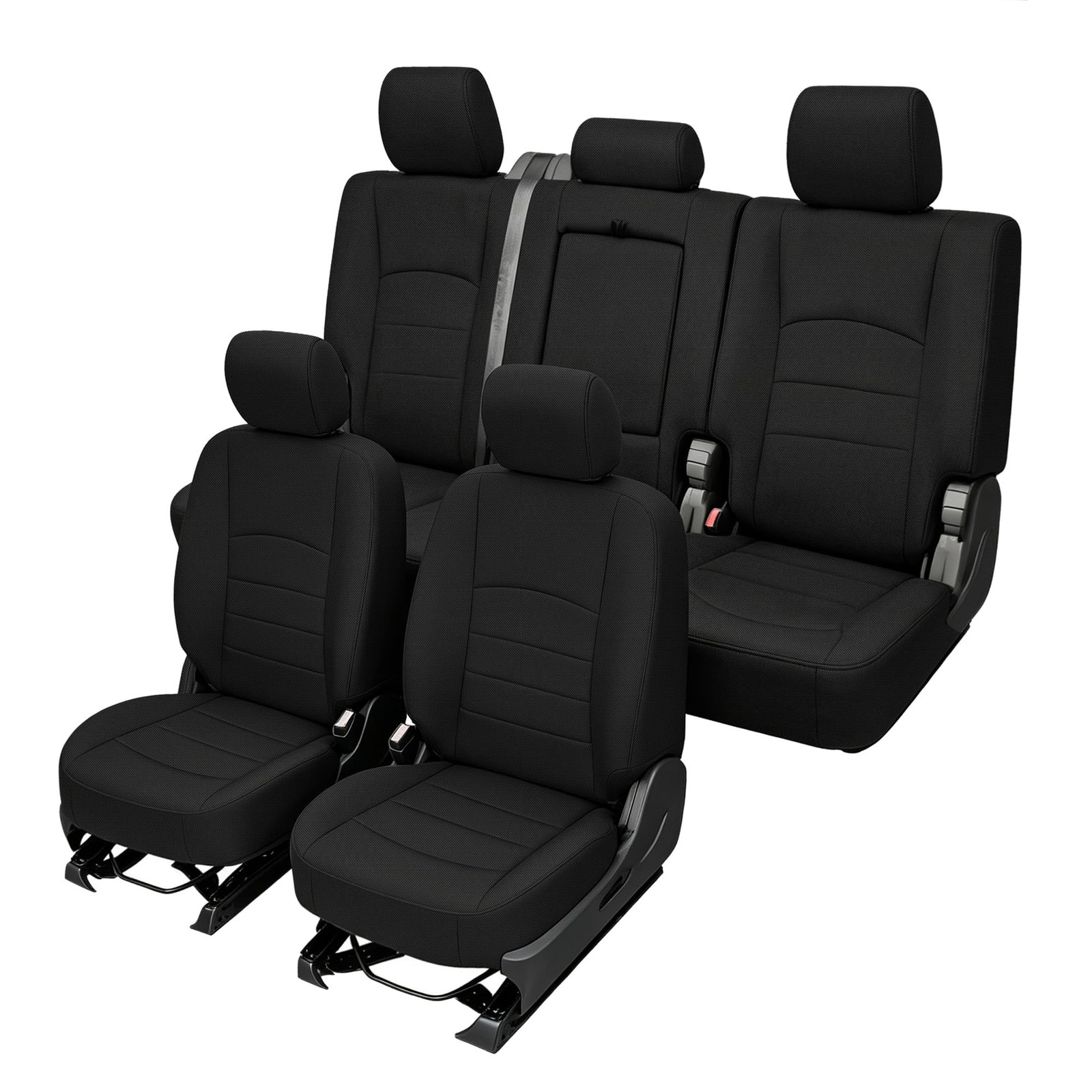 Custom Seat Covers for Dodge Ram Crew Cab 1500 2009-2011 2012 2013 2014 2015 …