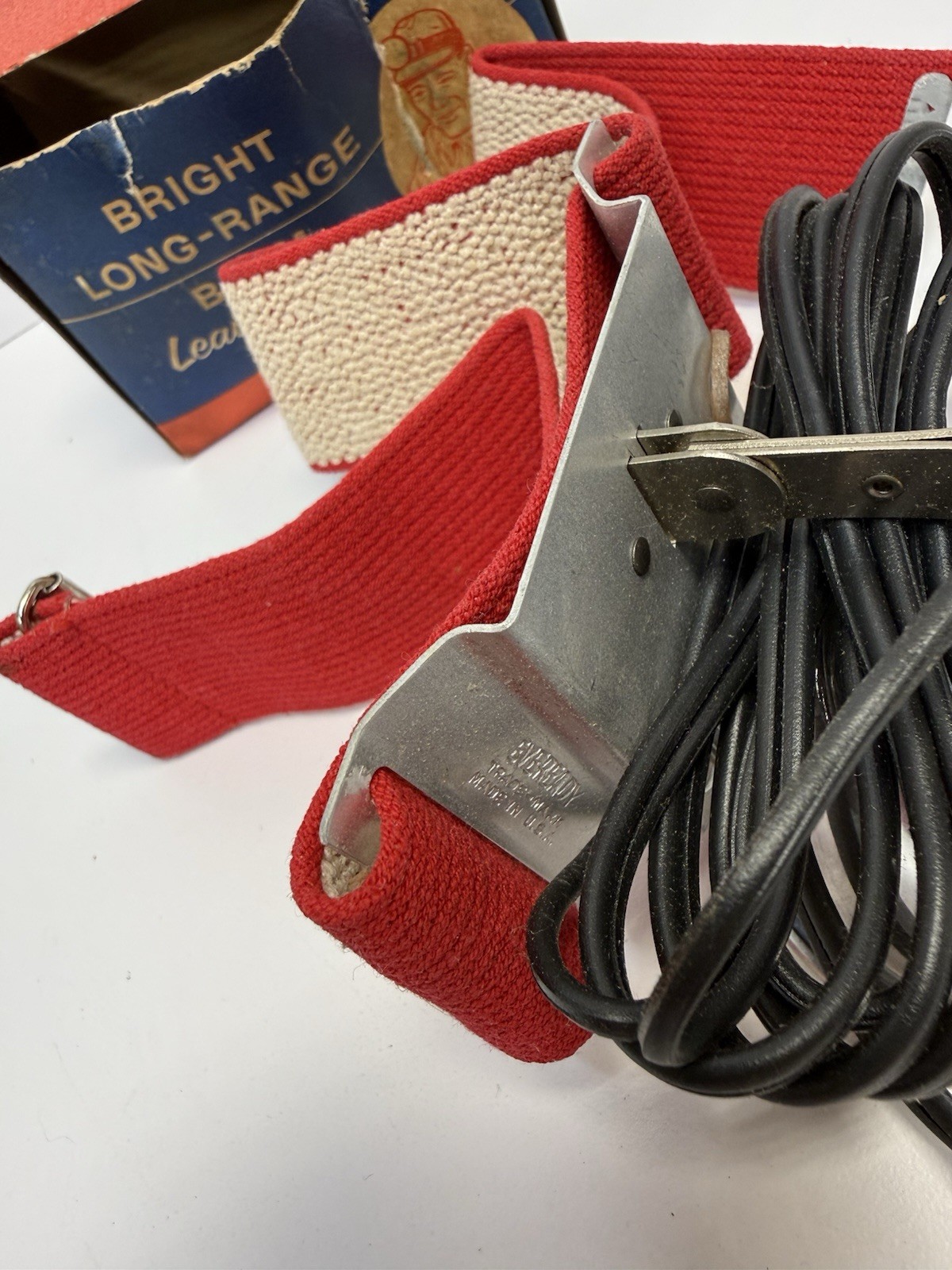 Vintage EveReady Headlight Bright Long Range Beam No34 NOS In Box Rare OldStock