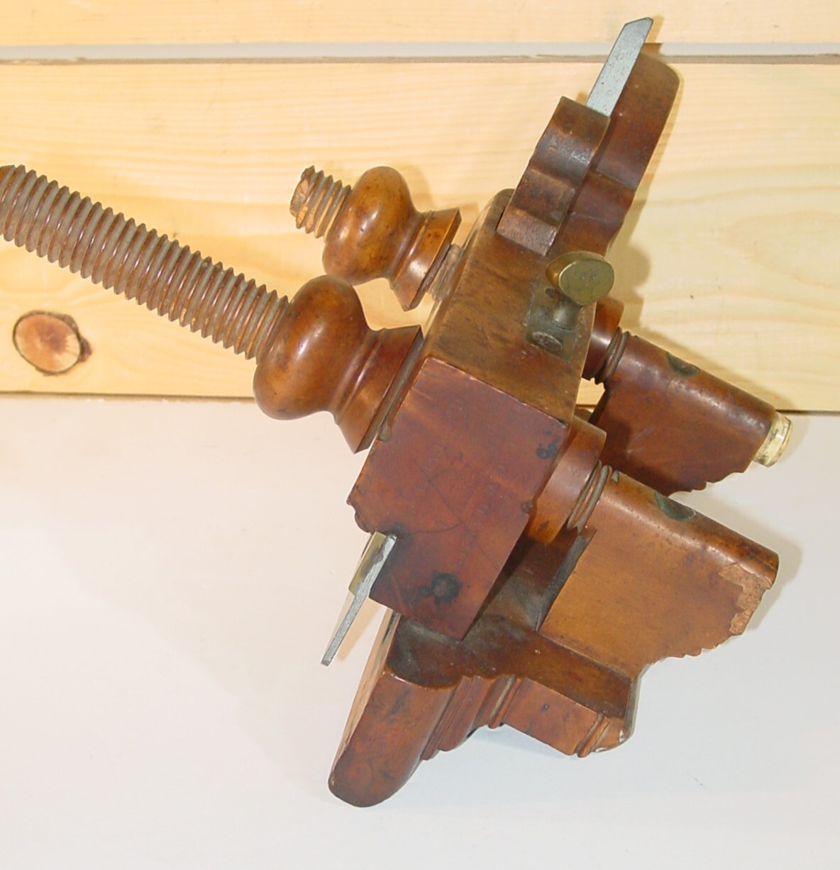 Antique G. W. Harmer Fillister Plough/ Plow Wood Plane