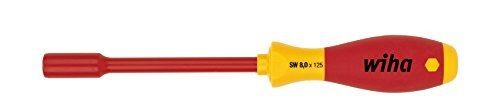 Wiha 00868 Hex Driver Screwdriver 1000v VDE Electrician 17mm SoftFinish Grip