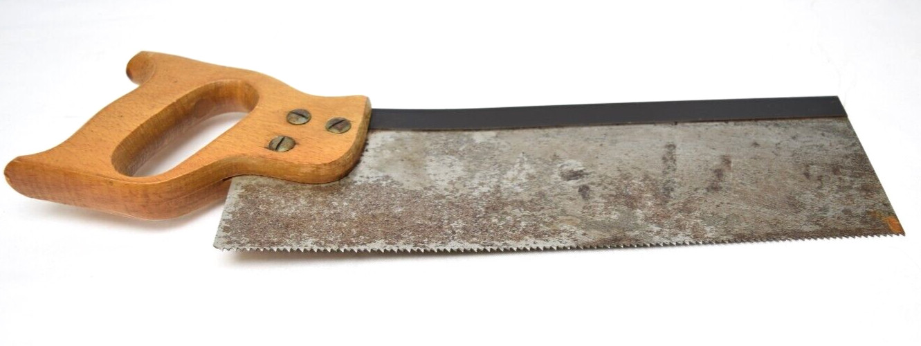 RARE Vintage DURALL 16″ Tempered Alloy Steel Hand Saw No.214 Made in W. Germany