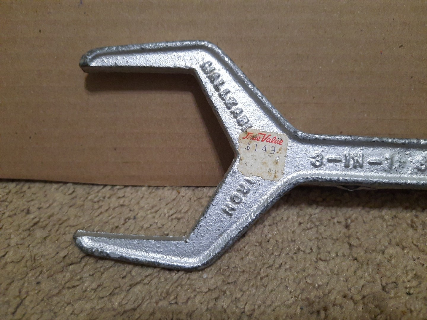 Vintage 3 In 1 Spud Wrench No 3001 Chicago Specialty MFG