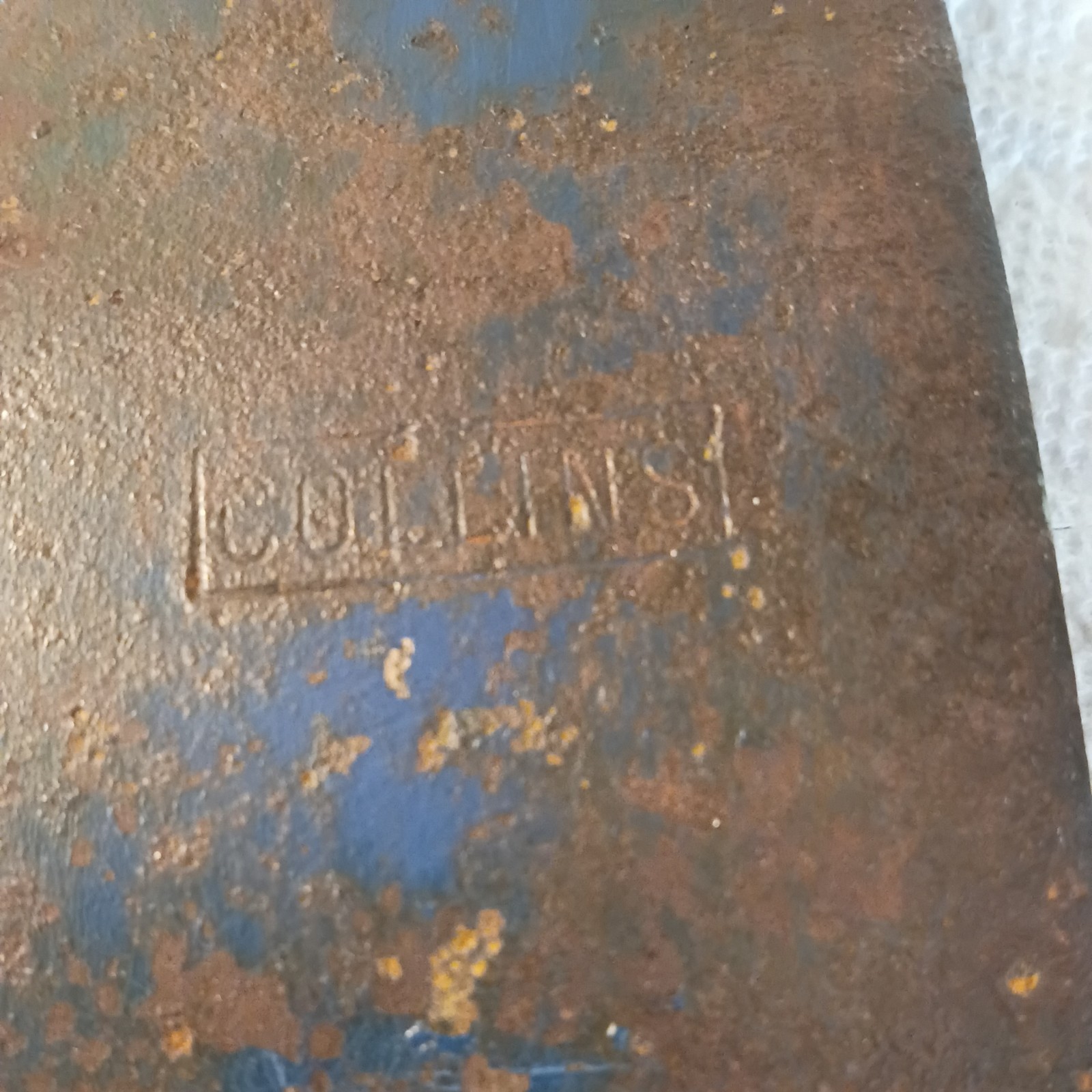 Vintage Collins Double Bit Axe Head , 8 1/2 In Long