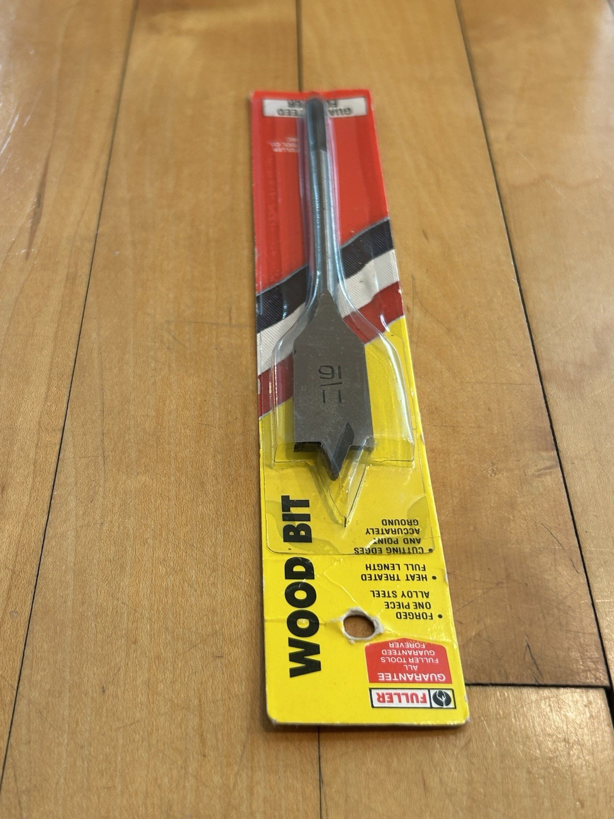 Vtg. Fuller Wood Bit 11/16″ Alloy Steel Full Length Made in Japan New In Package