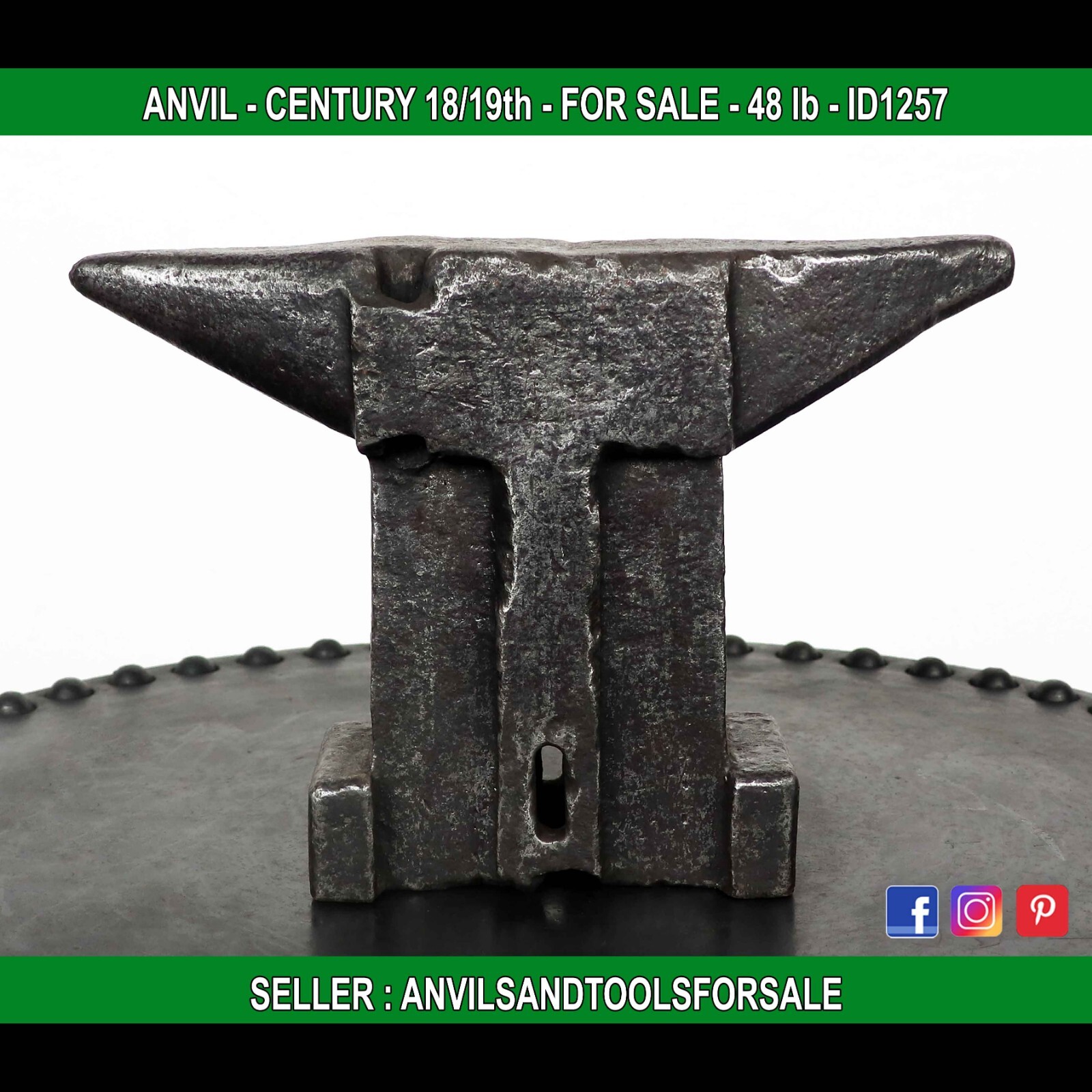 ANVIL – CENTURY 18/19th – 48 lb – ID1257