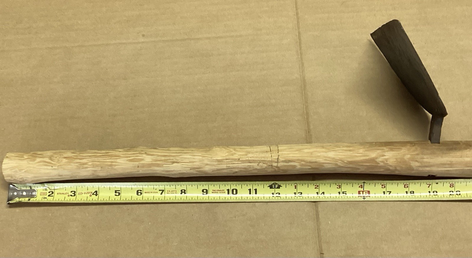HAND FORGED HOE DIGGER GARDEN TOOL 24”
