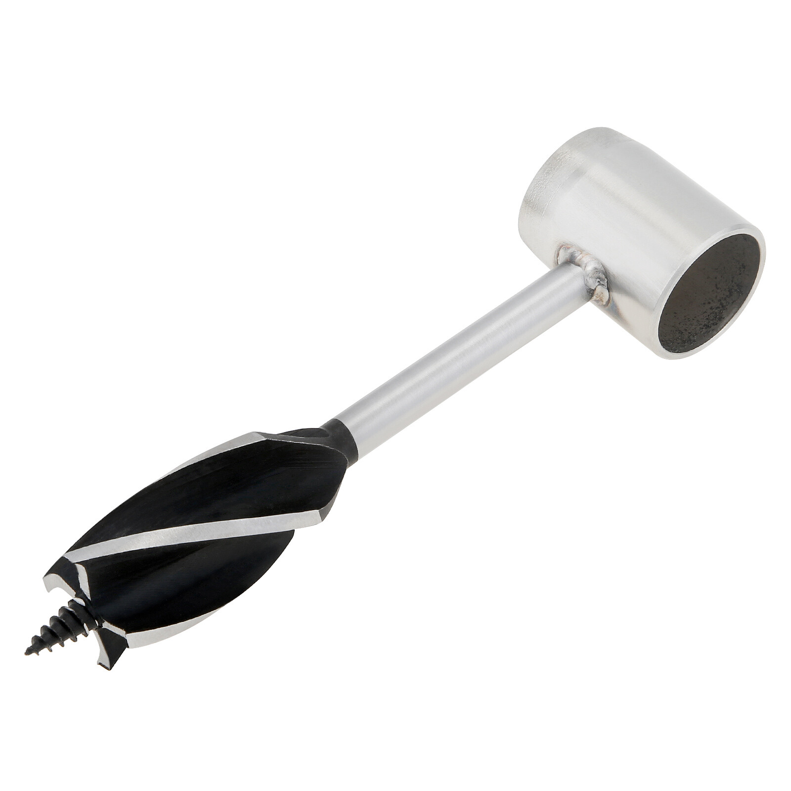 Manual Hand Auger Wrench Outdoor Survival Wood Drill Tool for Bushcraft Handyman