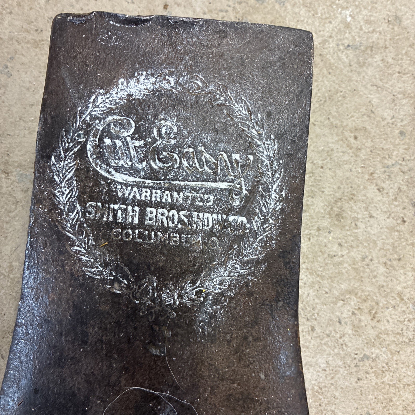 Cut Easy Smith Bros Hardware Columbus Ohio Axe Head