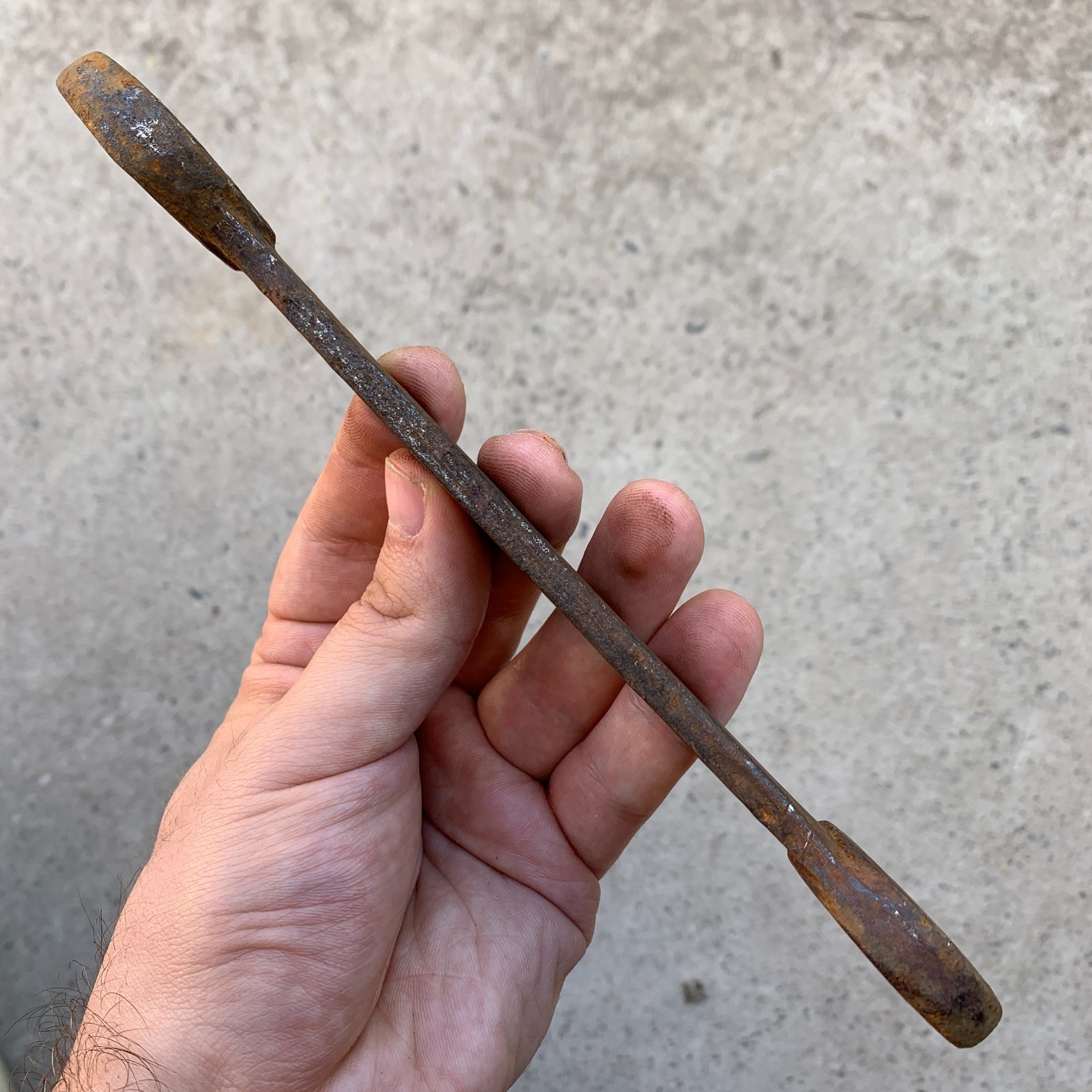 Vintage Open End Wrench / Soviet Old Hand Tool / Made in USSR.
