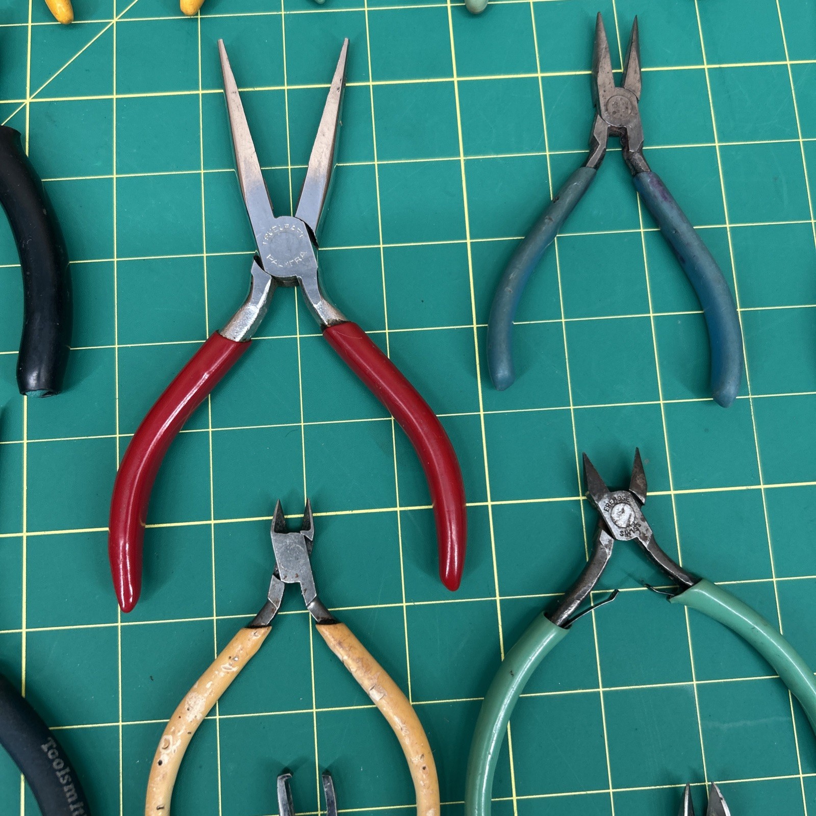VTG jeweler watch clock repair side cutter / plier USA C.k. German swiss mix lot