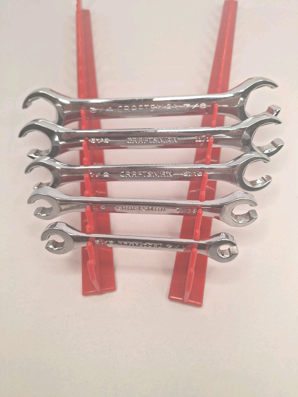 Craftsman Professional 5pc SAE Flare Nut Wrench Set Made In USA (F02)