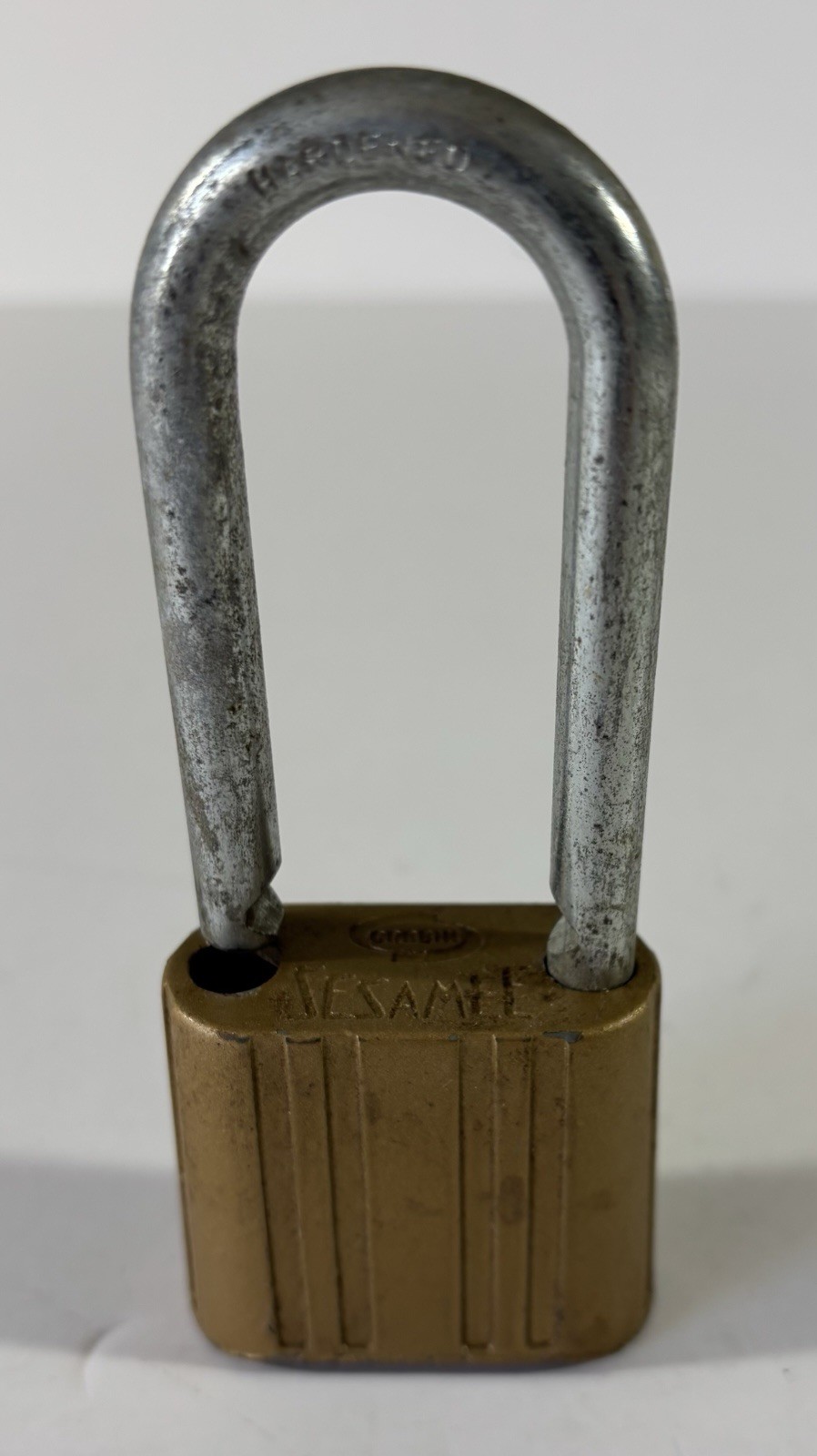 Vintage Corbin Sesamee Keyless Padlock Combination Lock Works Code In Pics
