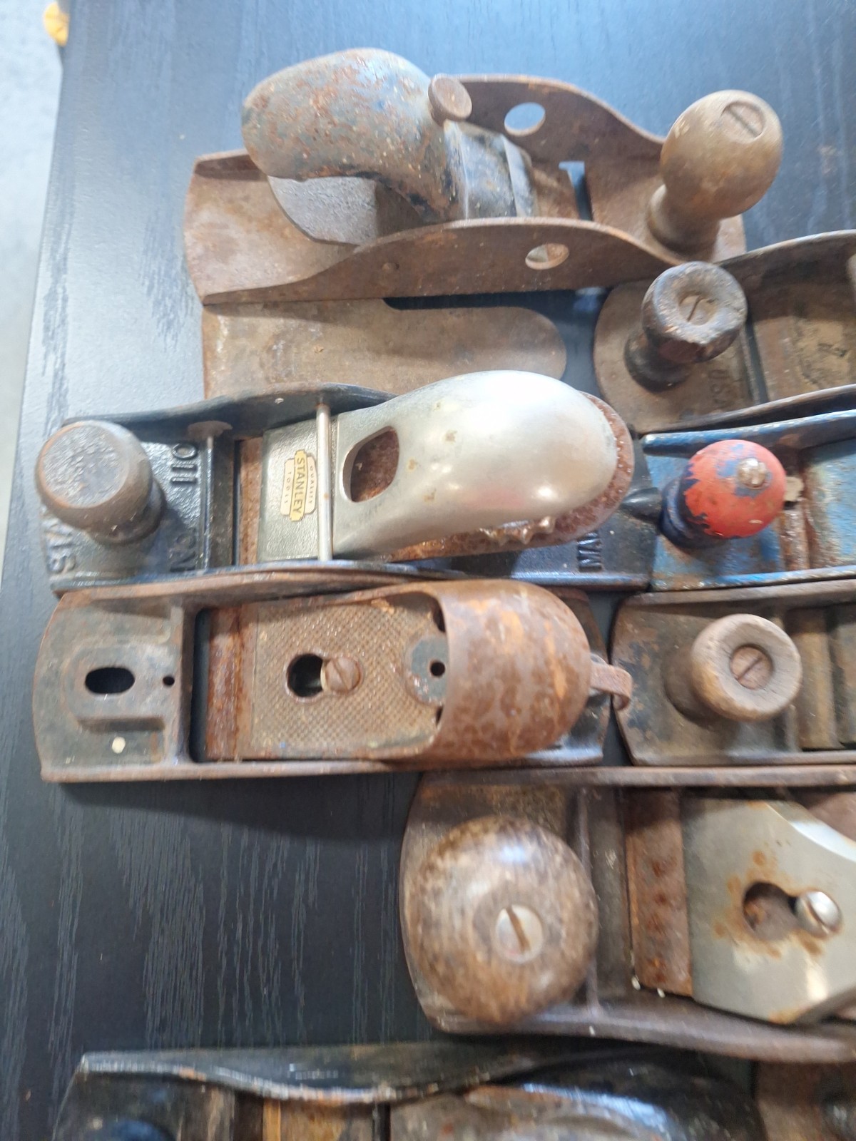 Wood Plane Mixed Lot Of 14 Tools Various Manufacturer’s See Pictures