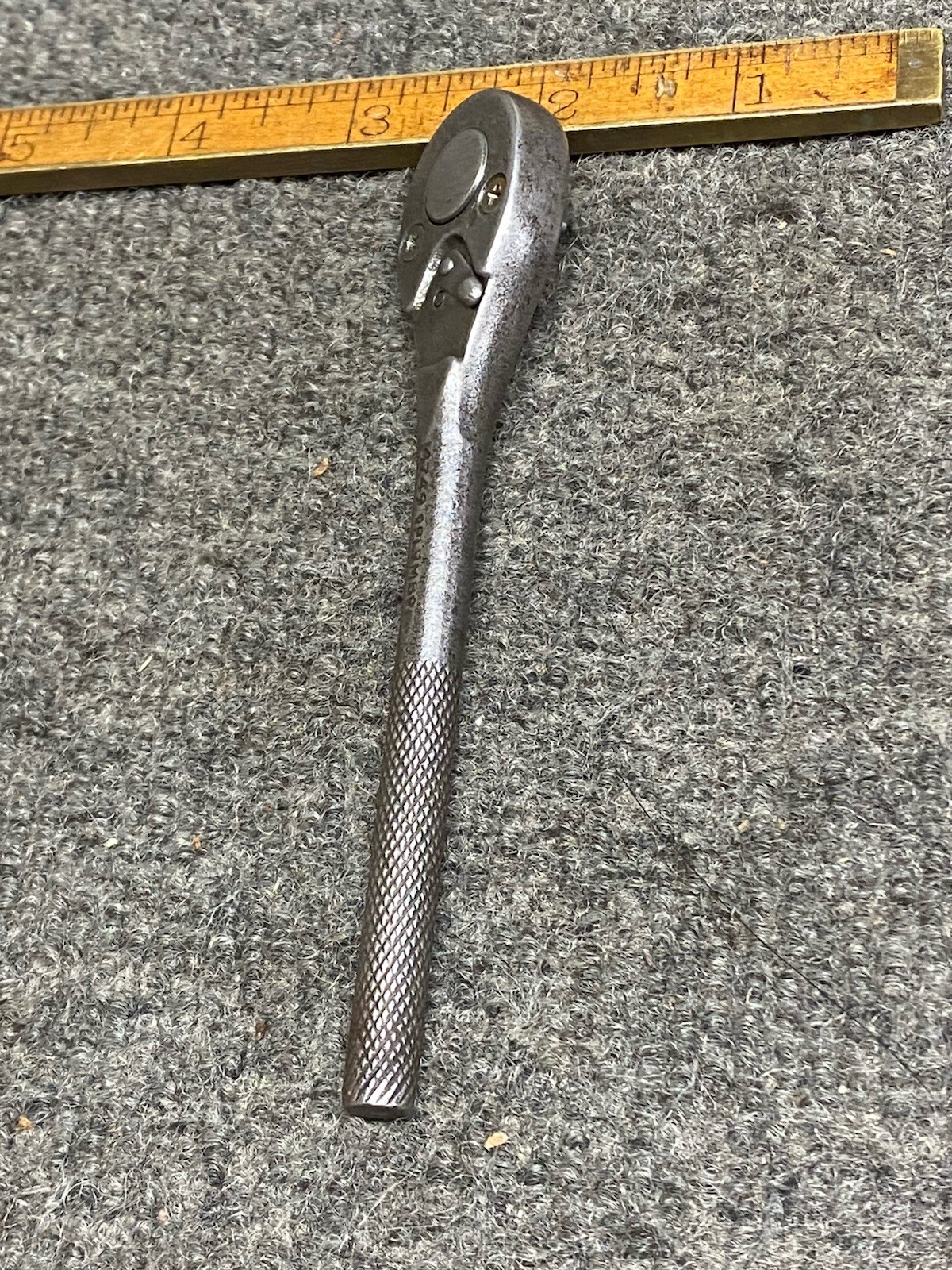 Vintage Plomb 1/4” Dr Ratchet 5” Long No. 4749 USA