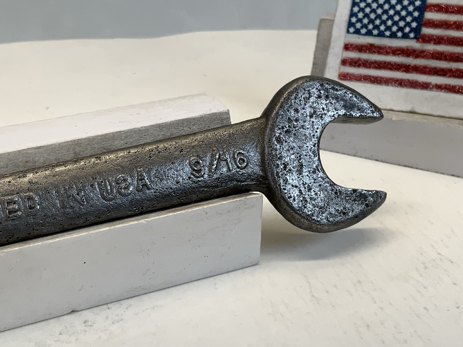 TRUECRAFT 1/2in. X 9/16in. Open End Wrench, USA Made