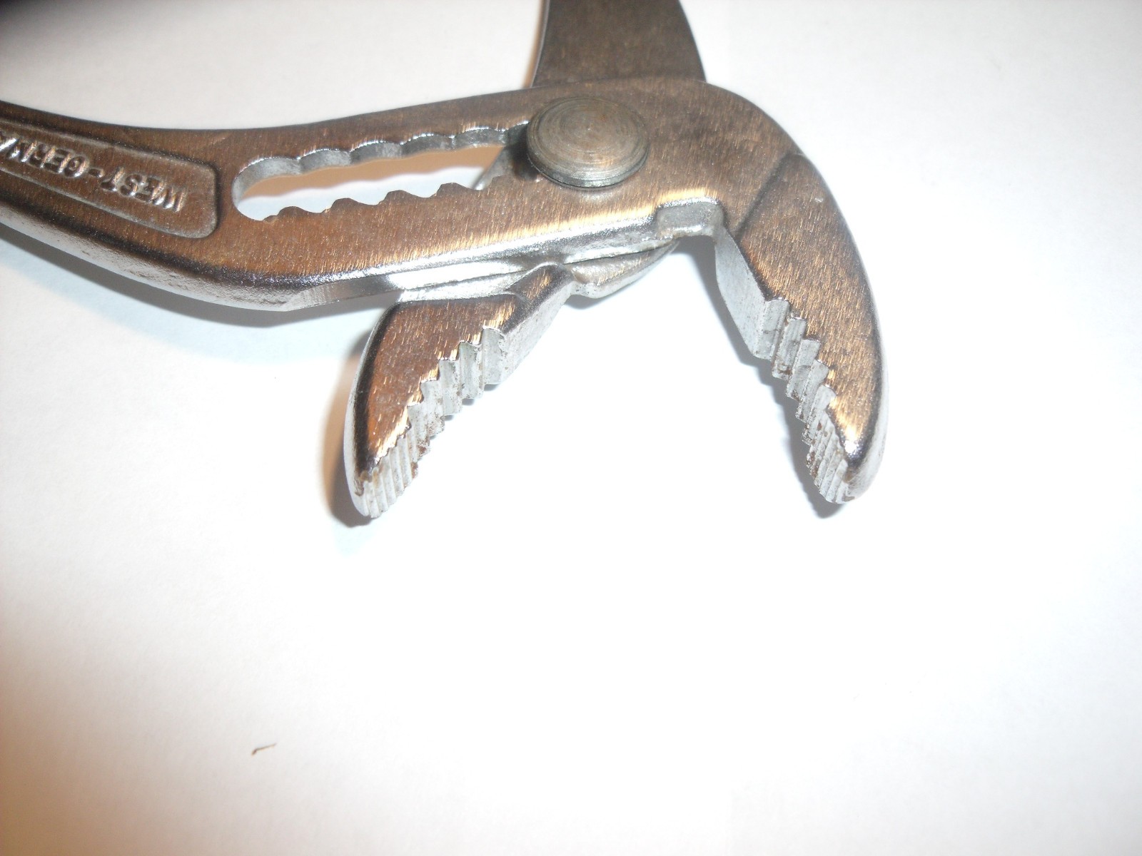 Nissan branded 200mm water pump pliers. VGC. Channel lock. West Germany