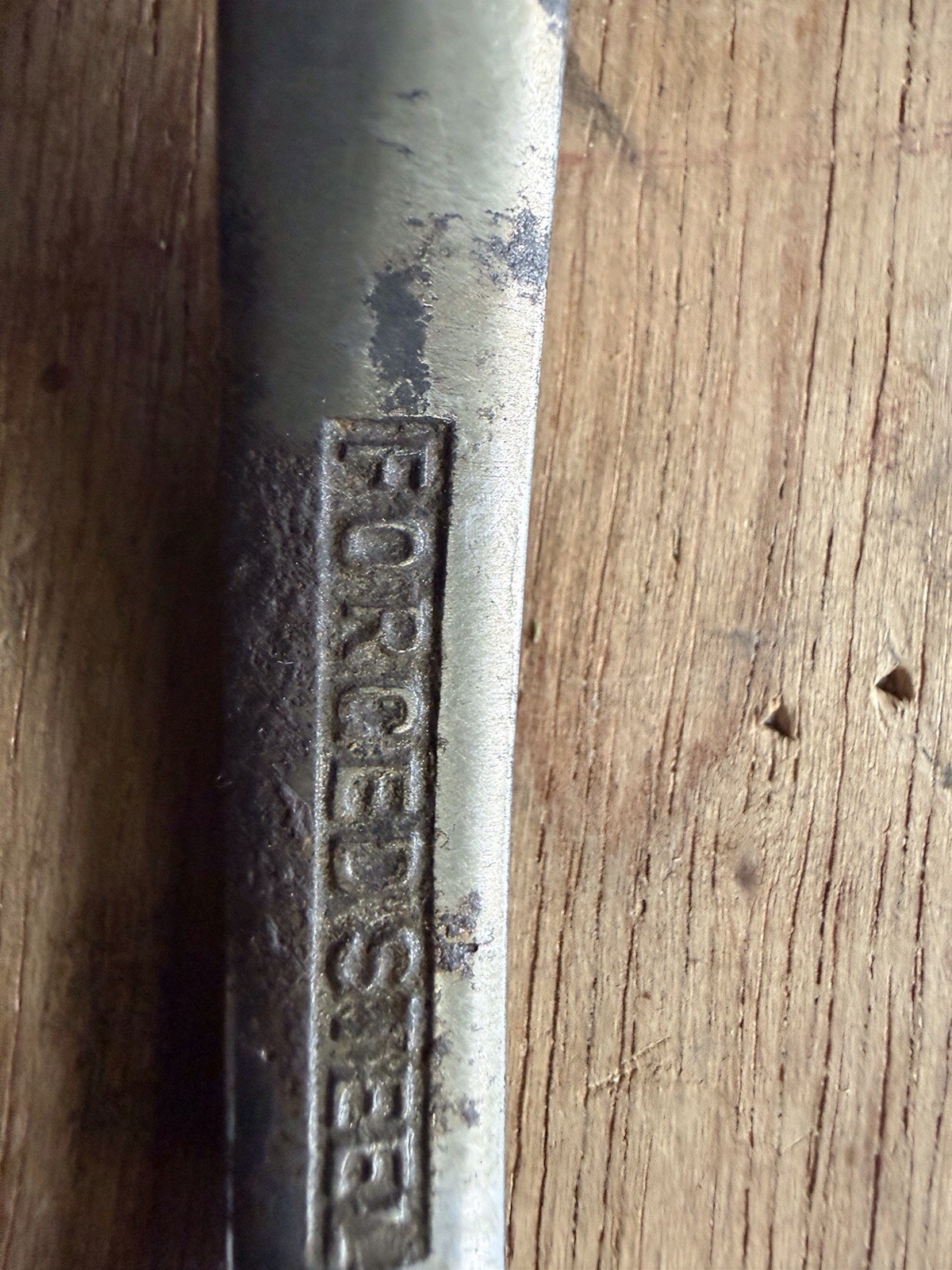 Vintage Slip Joint Pliers Marked Forged Steel ZENITH Trademark Flat Tip Handle