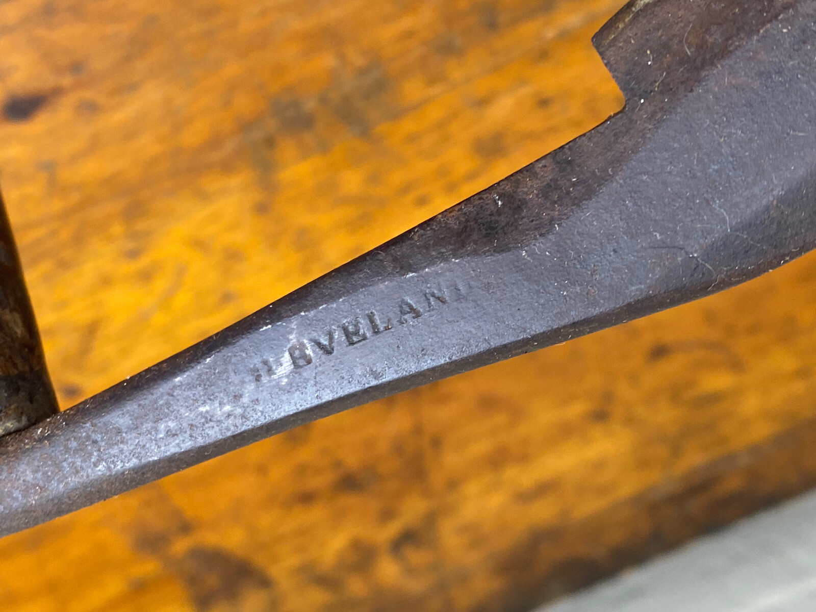 Antique Draw Knife 7″ Blade ~ 16 3/4″ Total Width ~ Old Carpenter’s Hand Tools