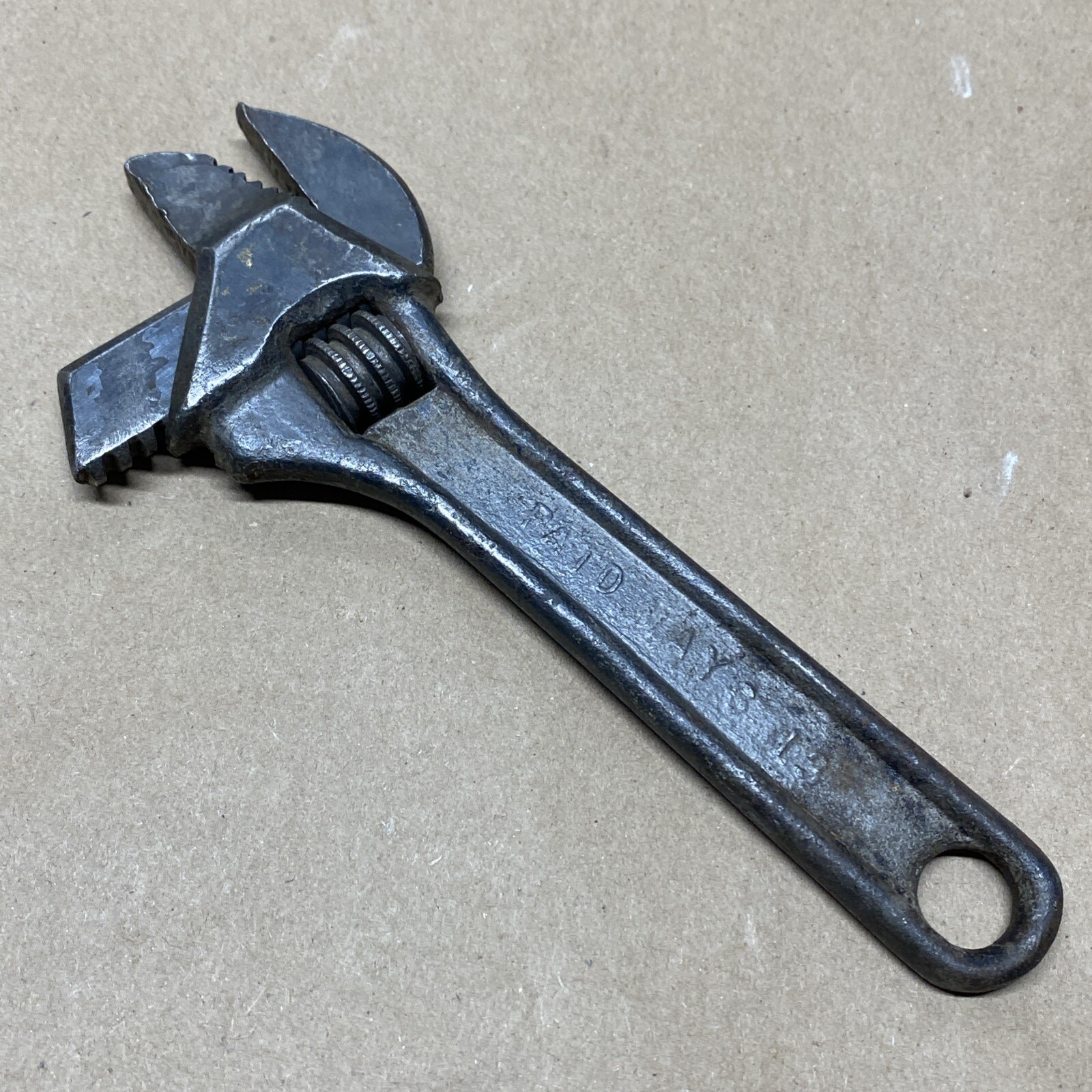VINTAGE CARLL 6″ OFFSET PIPE WRENCH MAY 6-13