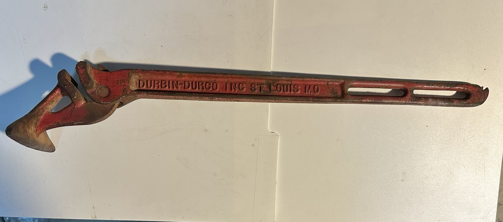 VTG Durbin Durco Wire Stretcher 501 St Louis Mo Fence Stretching Tool Ranch (6)