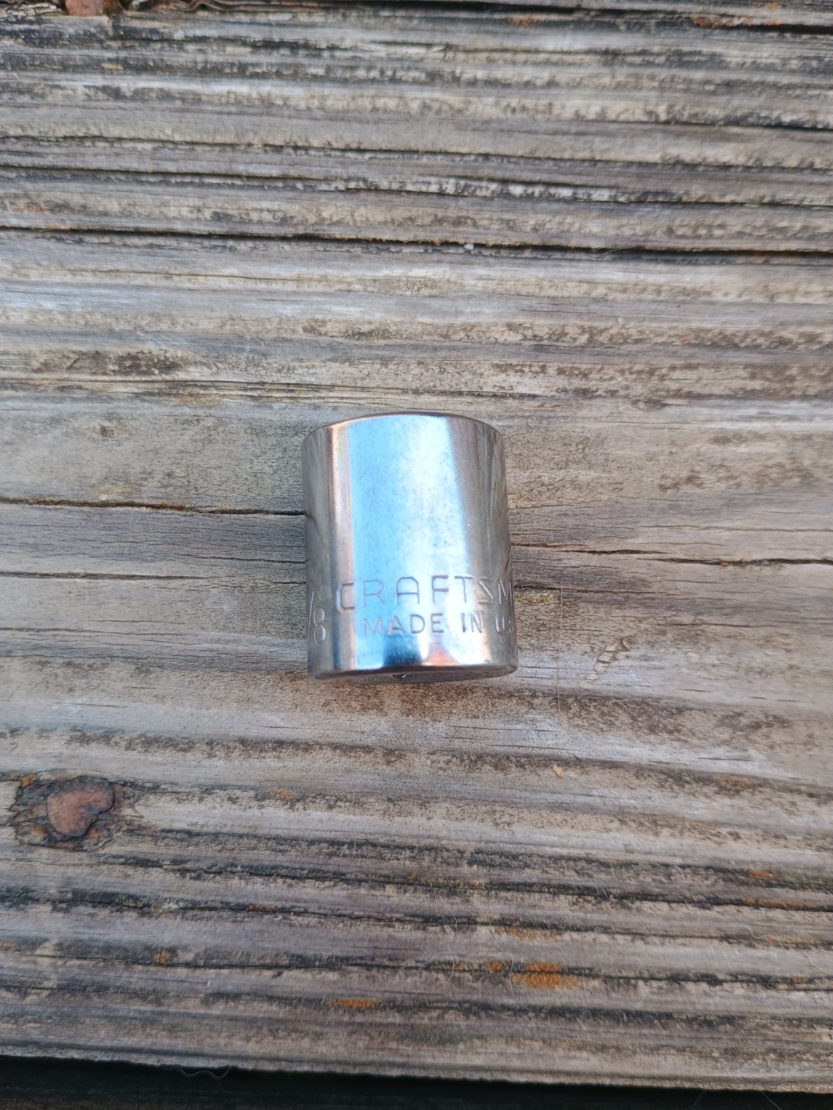 Vintage Craftsman 5/8″ 12 Point Shallow Socket 3/8″ Drive Inverted G 44335 USA