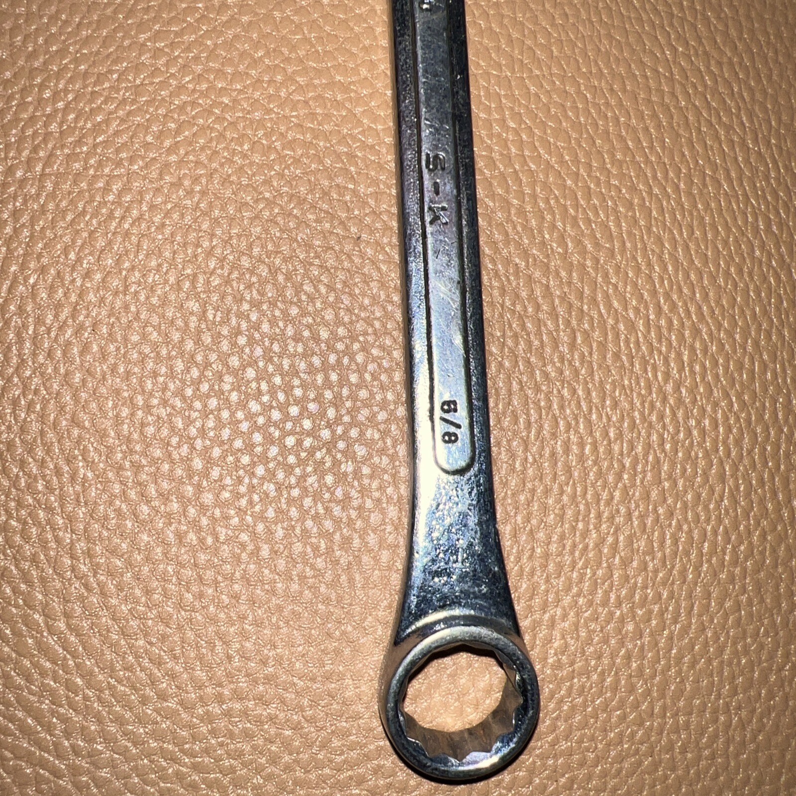 Vintage S-K, C-20, 5/8″ Combination Wrench Forged In USA Alloy Tool