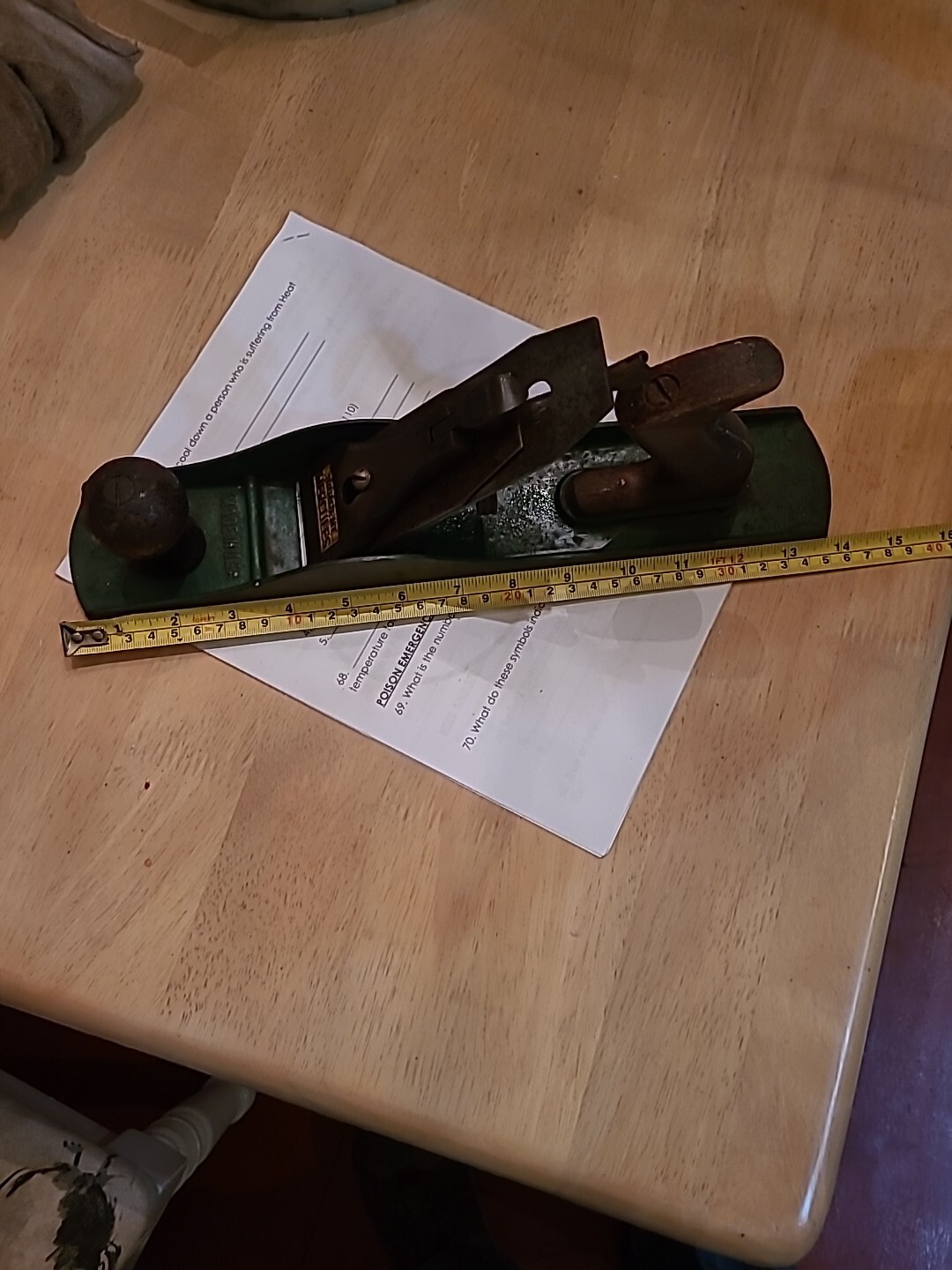 Vintage 14″ Sargent HERCULES No. 1414 Golden Cutter Jack Plane (1950 – 1953)