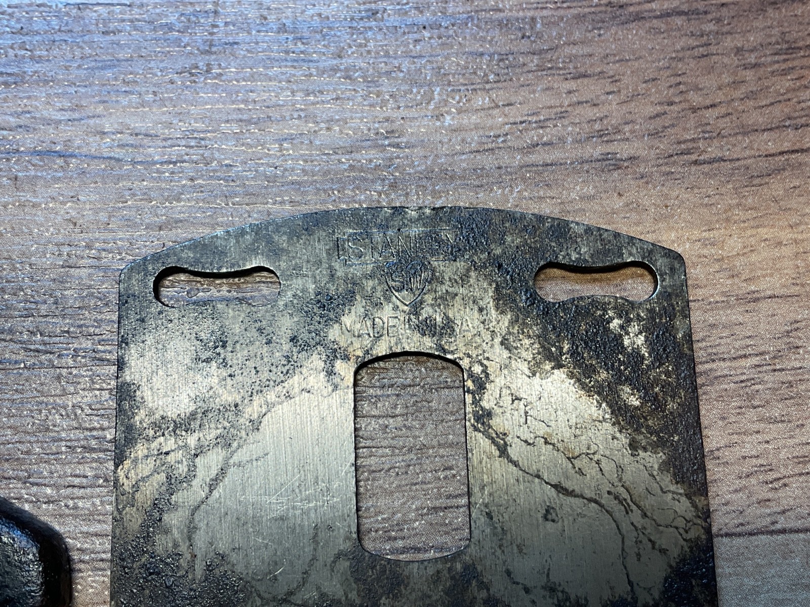 Stanley No. 151 Spokeshave, Adjustable, Sweetheart Logo, Curved Handle USA As Is