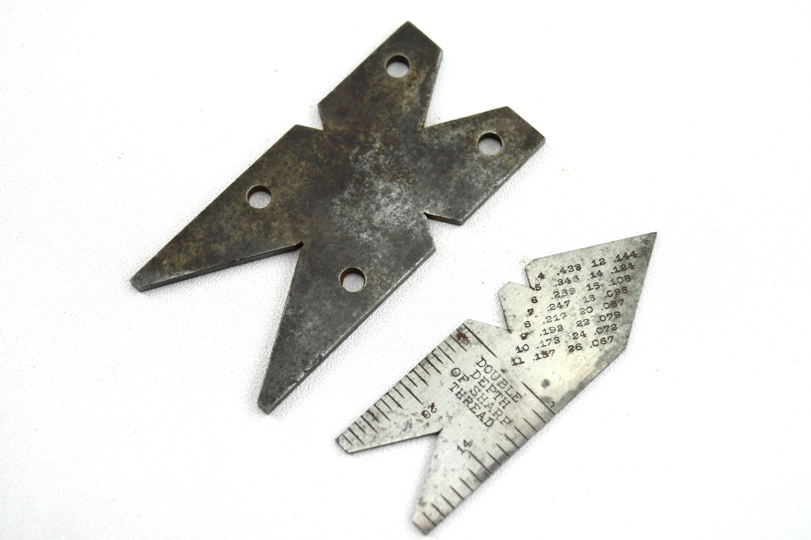 Vintage Brown & Sharpe and Pratt & Whitney Center Gauges, Gages