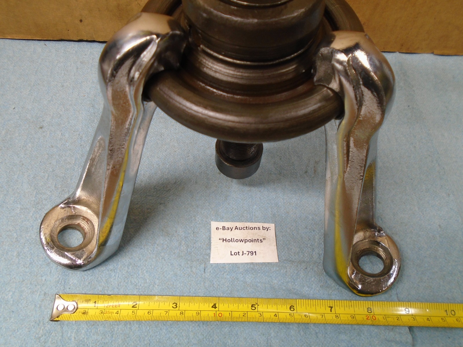 Wright vintage X37 Heavy Duty Hub & Axle 2 or 3 Jaw Puller w/ Knocker Mint! J791