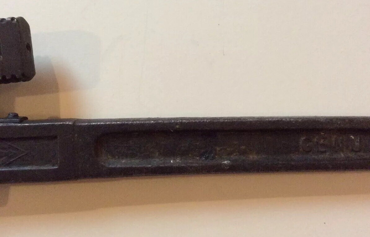 Antique 24 Inch Stillson Wrench Walworth MFG CO Boston