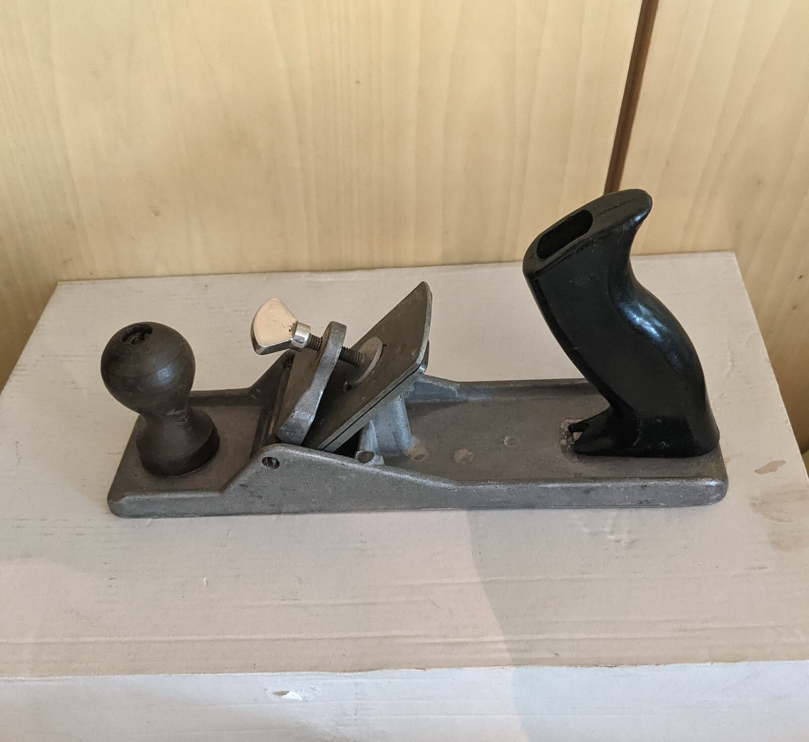 Soviet Hand Jack Plane Vintage USSR Woodworking Tool Made In USSR 1970s