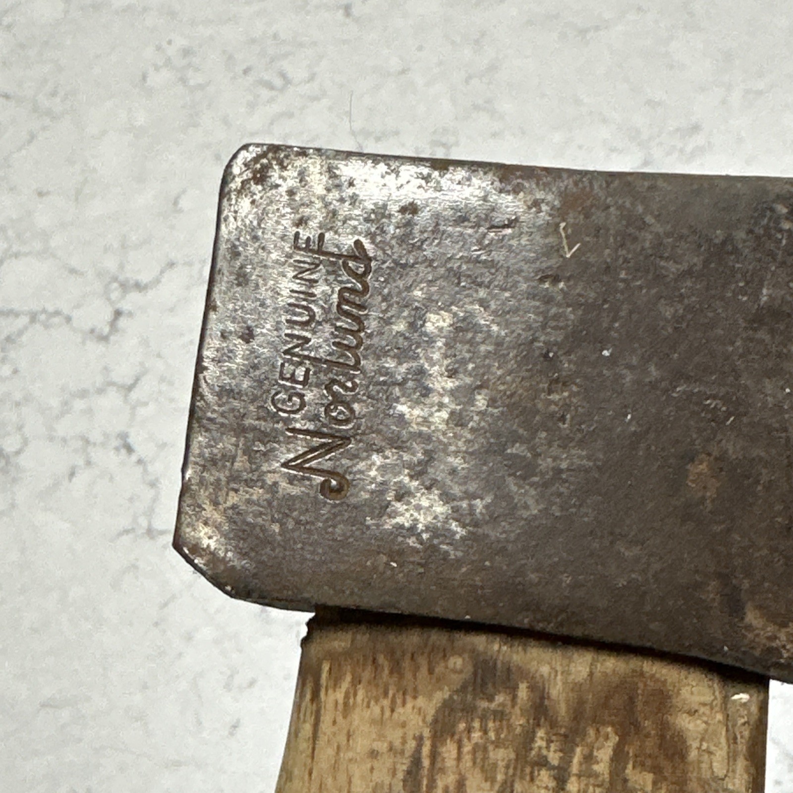 Norlund Camp Hatchet Genuine Norlund Axe Mann Edge Tool Co USA 28” Vintage