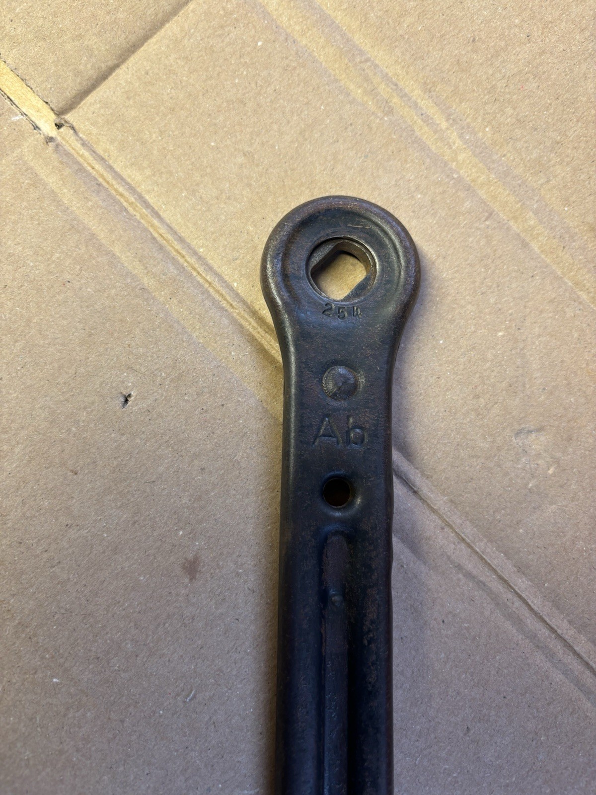 Vintage Ratchet jack handle , Number 254, 11 1/2 Inches Long,toolkit Item