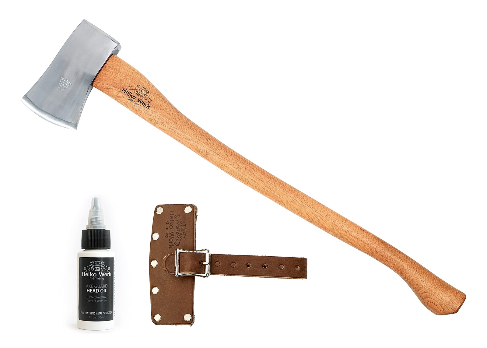 1844 Helko Werk Germany Classic Forester – 3.5 lb Felling Axe – Made in Germa…