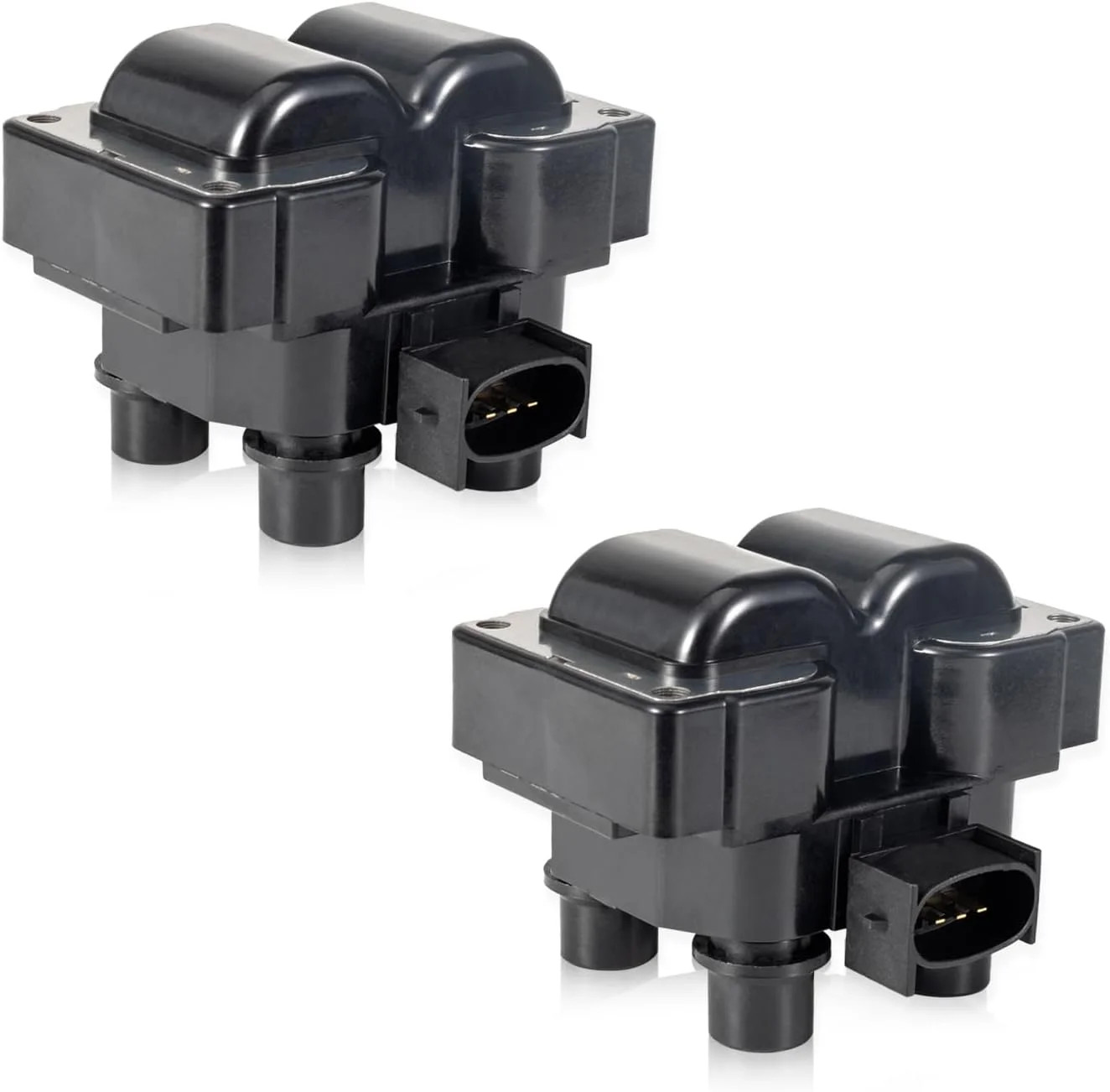 ENA Set of 2 Ignition Coil Pack Compatible with Ford Lincoln Mazda Mercury F150