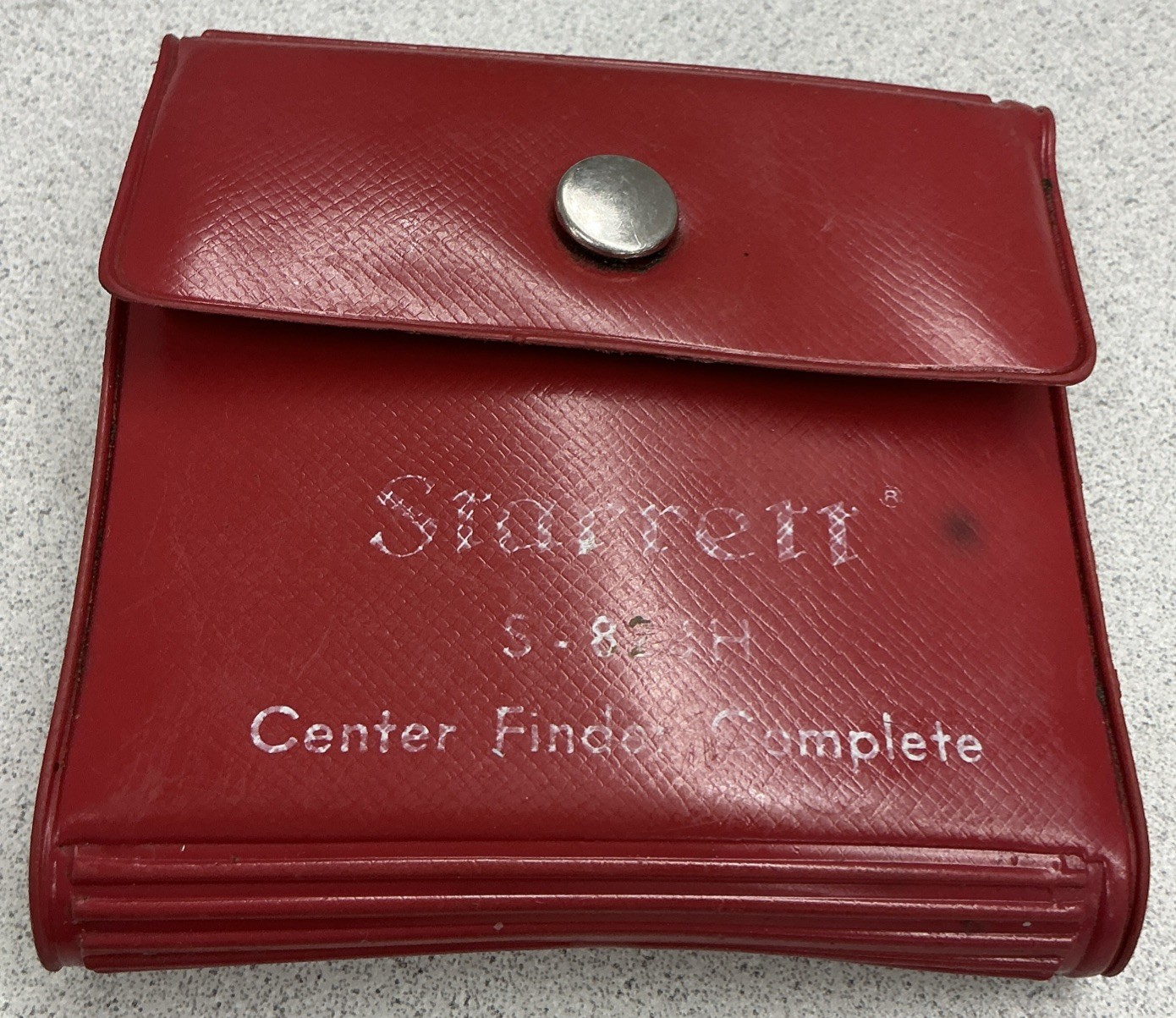 Vintage Starrett S – 828 H Center Finder Complete In Original Case