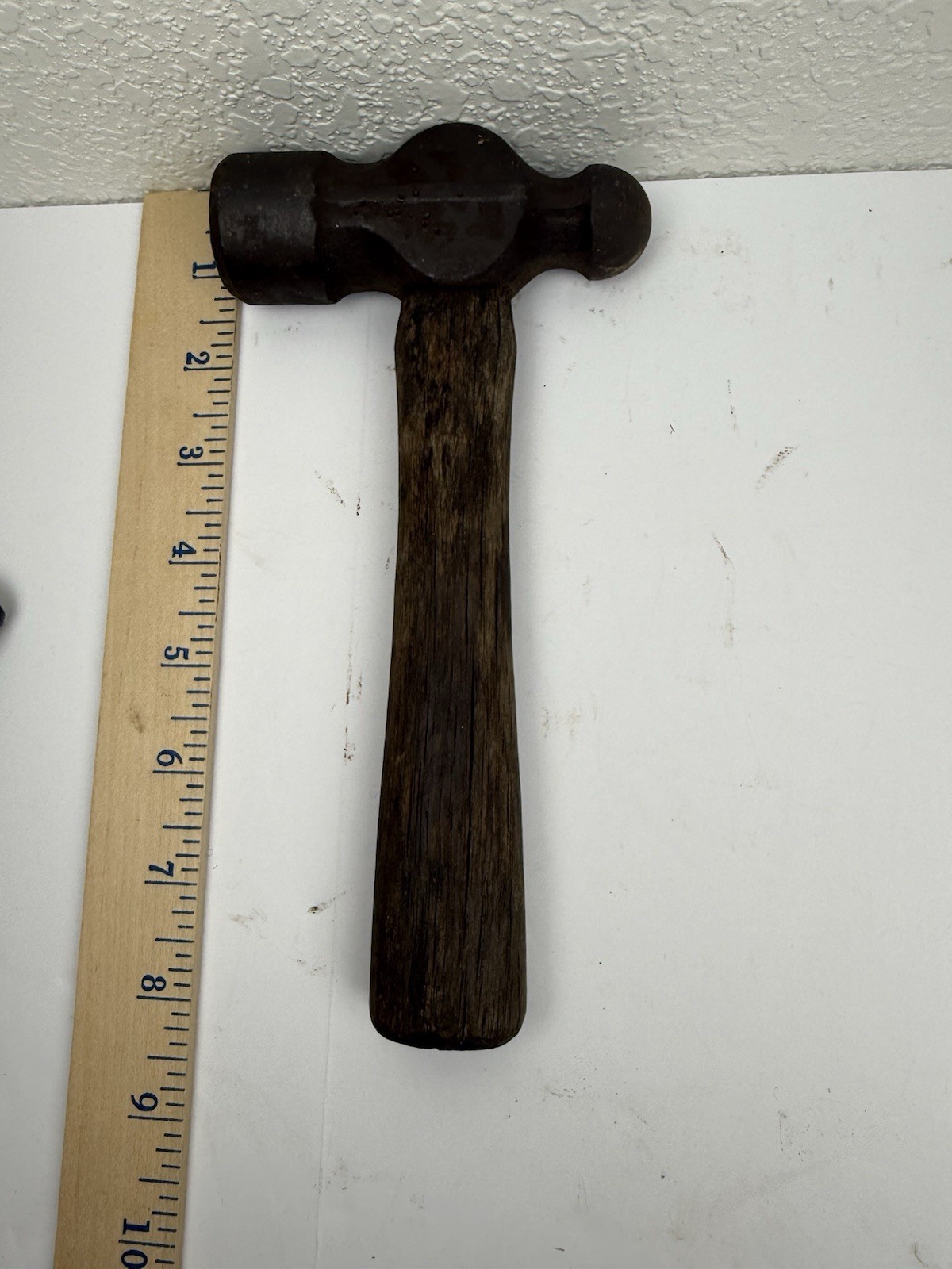 Set Of 2 Vintage Ball Peen Hammers 11.5” And 8.5” 13 Oz. & 1 Lb. 5 Oz