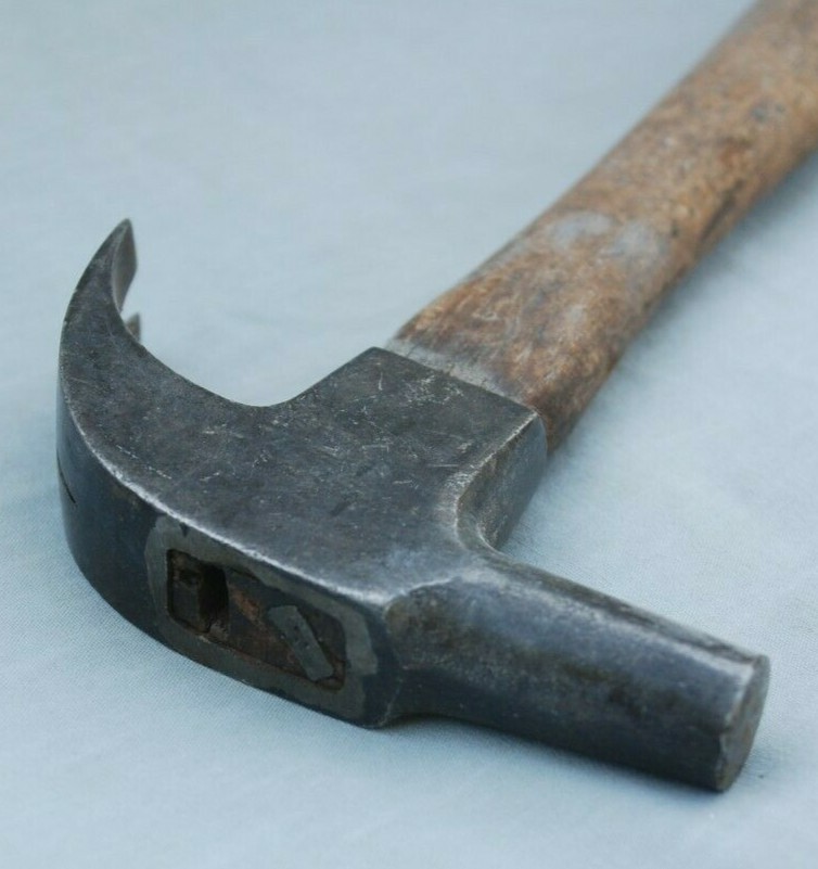 Vintage Small Tack Claw Hammer – With B.S. Warranted Stamp