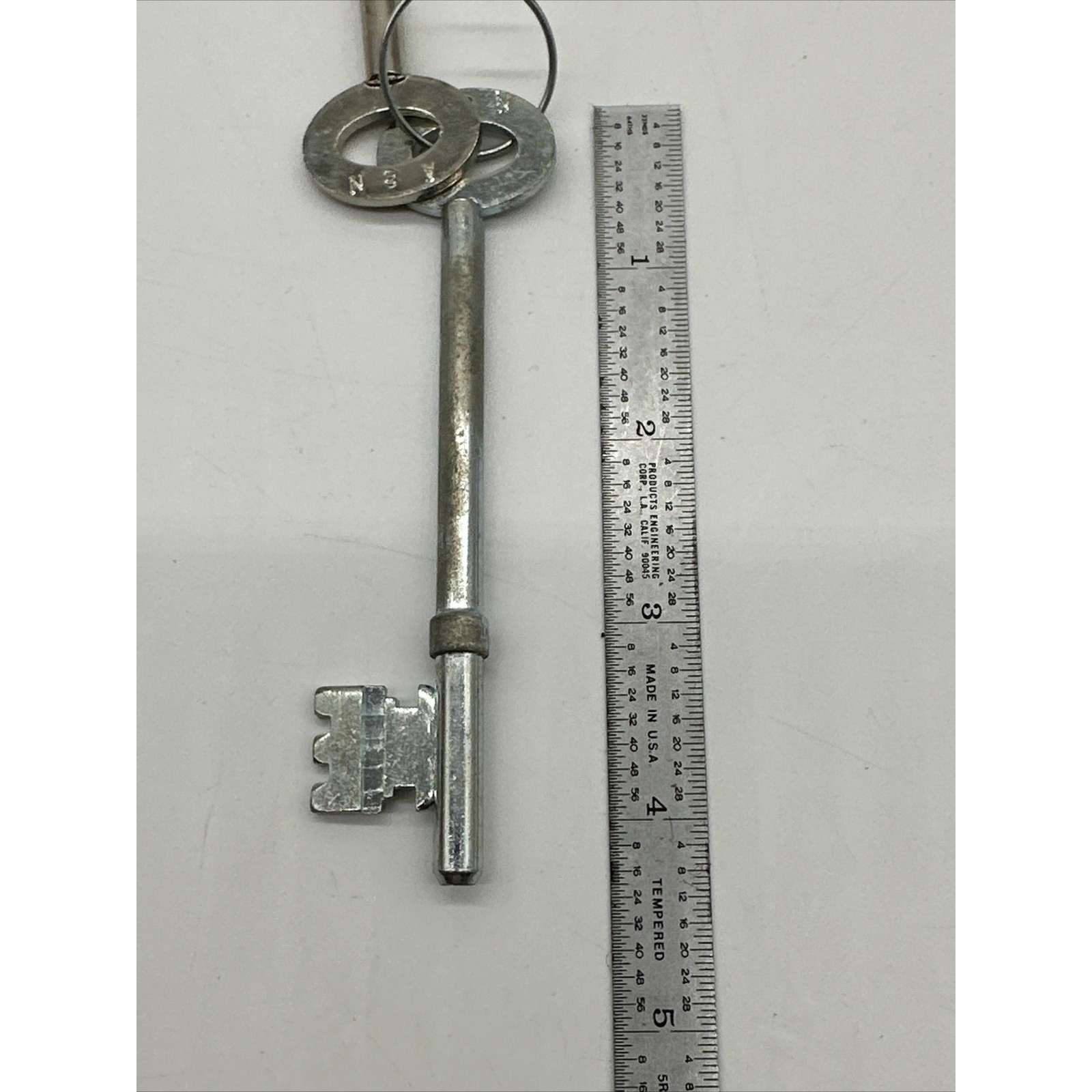 Lot Of 2 Vintage Newhall Skeleton Keys A8N Keyway.