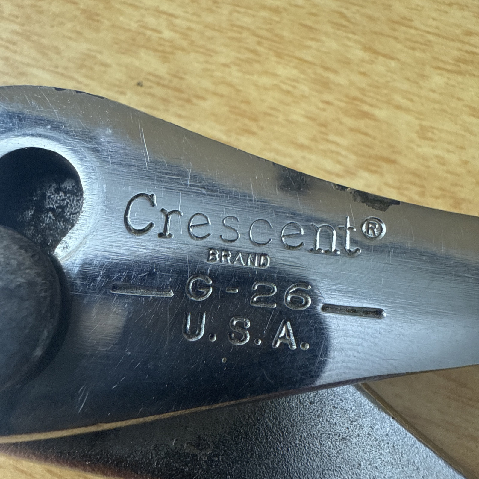 Crescent Brand G-26 Slip Joint Pliers 6.5” Made In USA