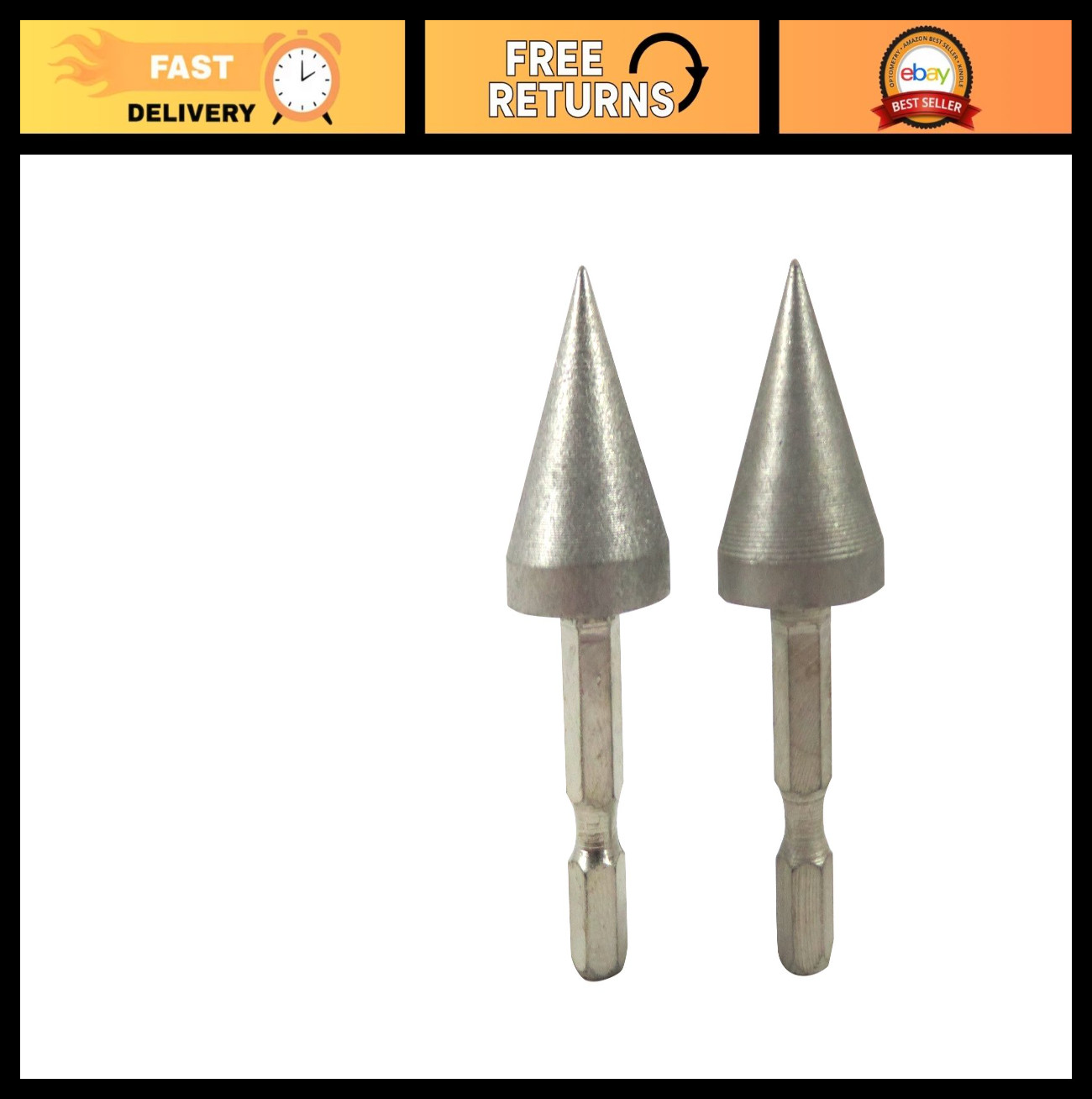 2-Piece Hollow Chisel Mortise Set – Diamond Sharpening Hones 200/600 Grit for Ch