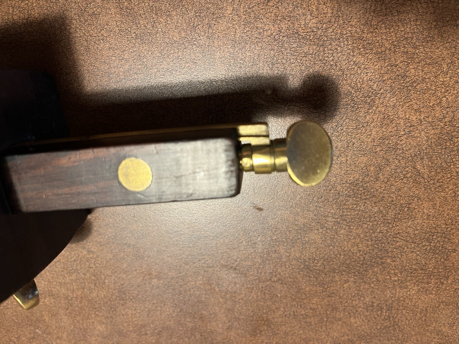 F.G. Pearson Acute Sheffield-J.S. Bullard Rosewood & Brass Marking Gauge EUC