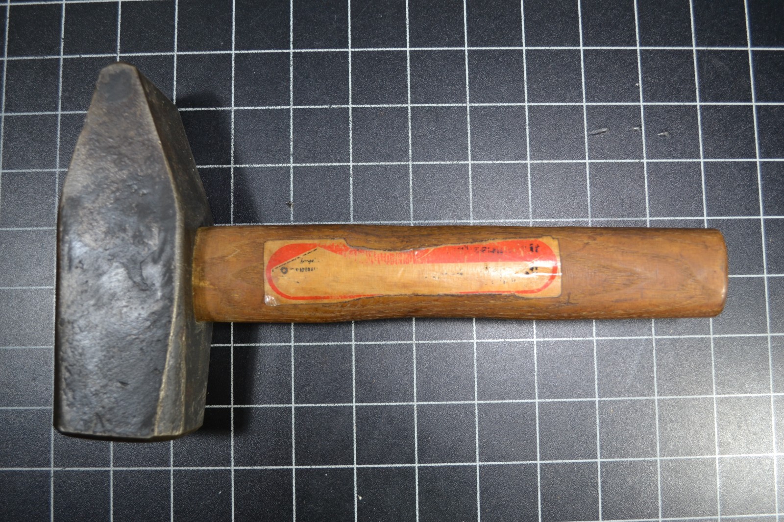 BLACKSMITH 3kg HAND HAMMER – DIN 1042 STEEL – GERMAN MADE UNKNOWN MAKER