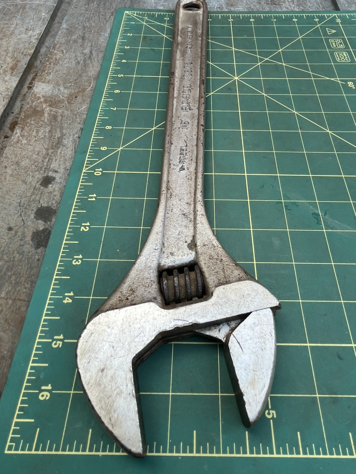 bahco adjustable spanner 18” V Steel 0675 Vintage Wrench